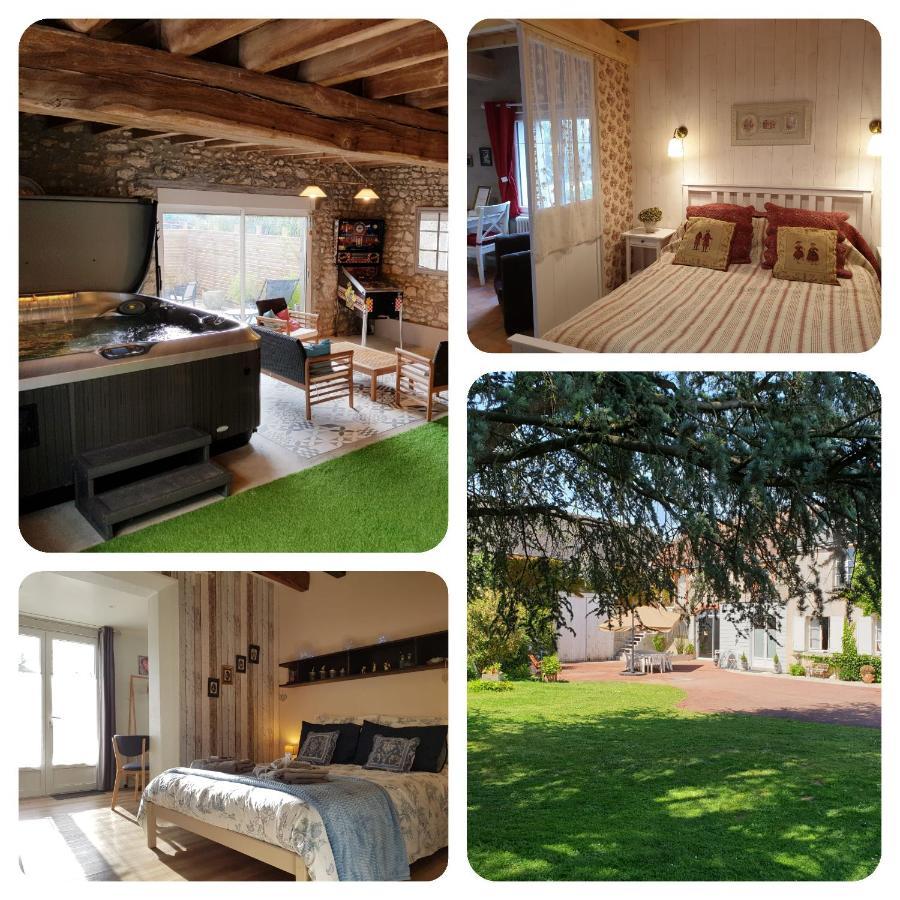 Le Grand Cedre Spa Et Sauna Interieur Piscine Marolles  Exterior foto
