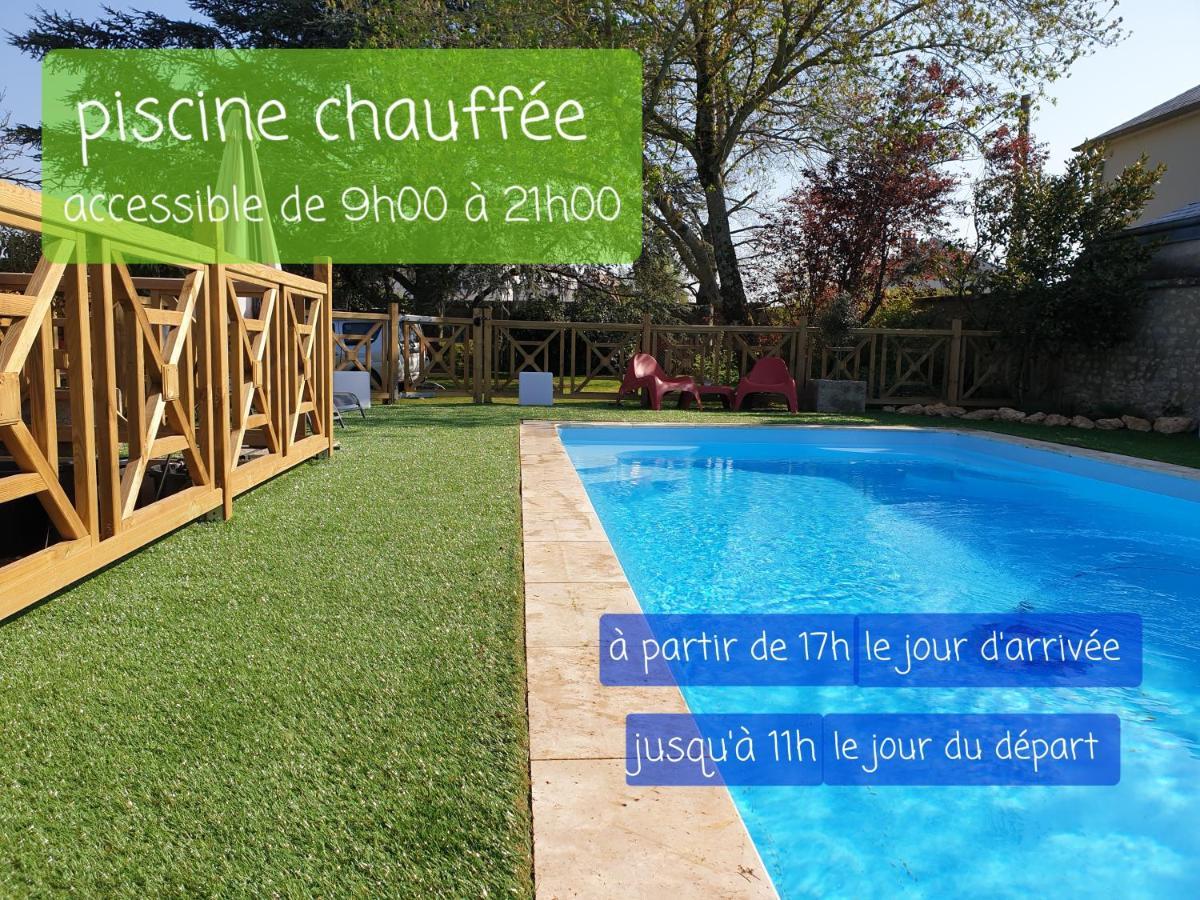 Le Grand Cedre Spa Et Sauna Interieur Piscine Marolles  Exterior foto