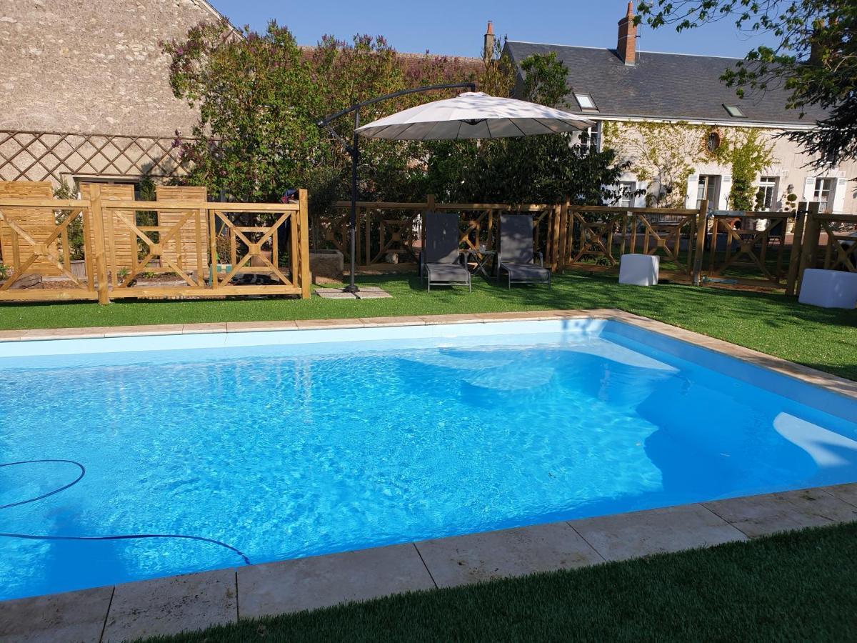Le Grand Cedre Spa Et Sauna Interieur Piscine Marolles  Exterior foto